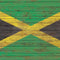 Jamaican Flag Dark Wood Surface Go Skin
